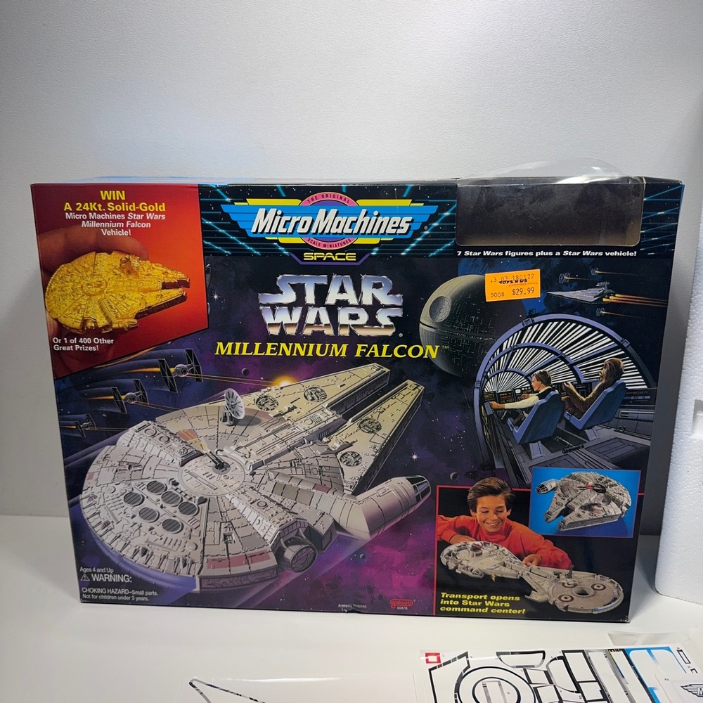 Galoob Micro Machines Star Wars Millennium Falcon Playset 65878 Vintage 1995